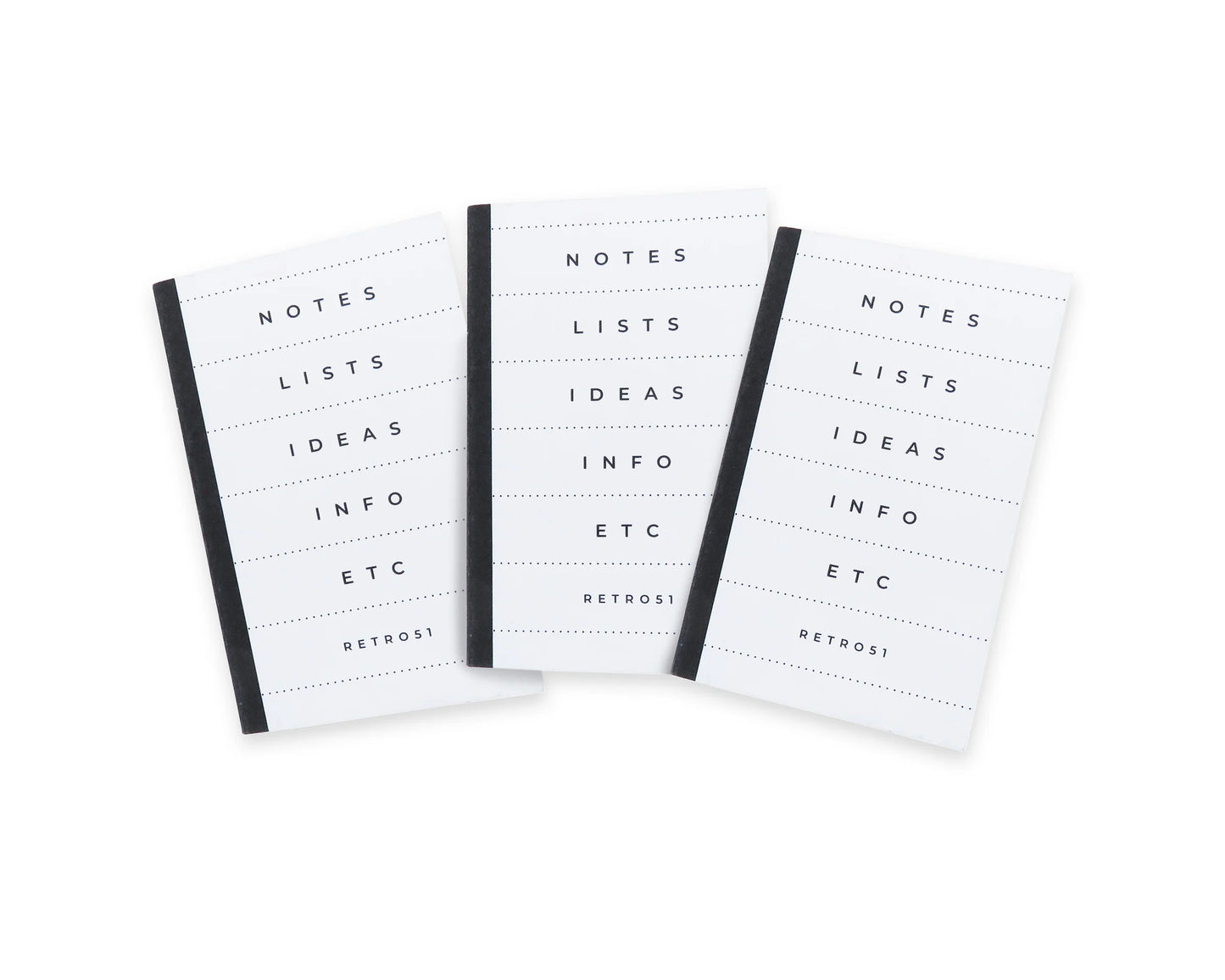 Retro 51 Modern Traveler Notepads (3pk)