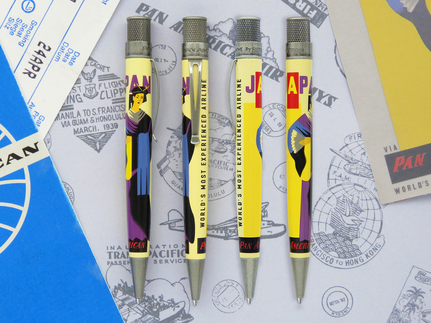 Retro 51 Tornado Rollerball - Pan Am® Japan Poster (Numbered Edition)