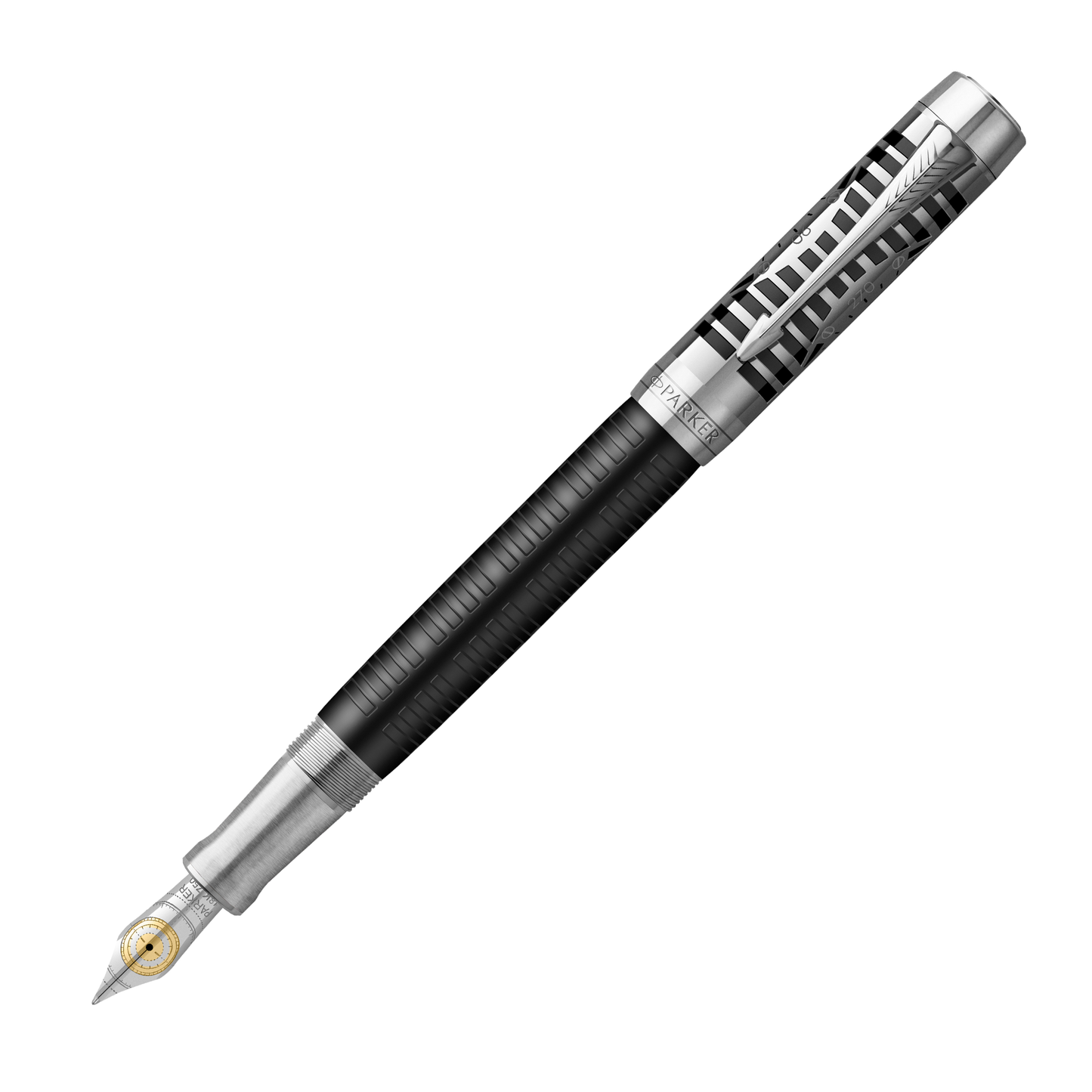 Parker Duofold Legacy of Flight Fountain Pen - Black Lacquer (Limited Edition) (Special Edition)