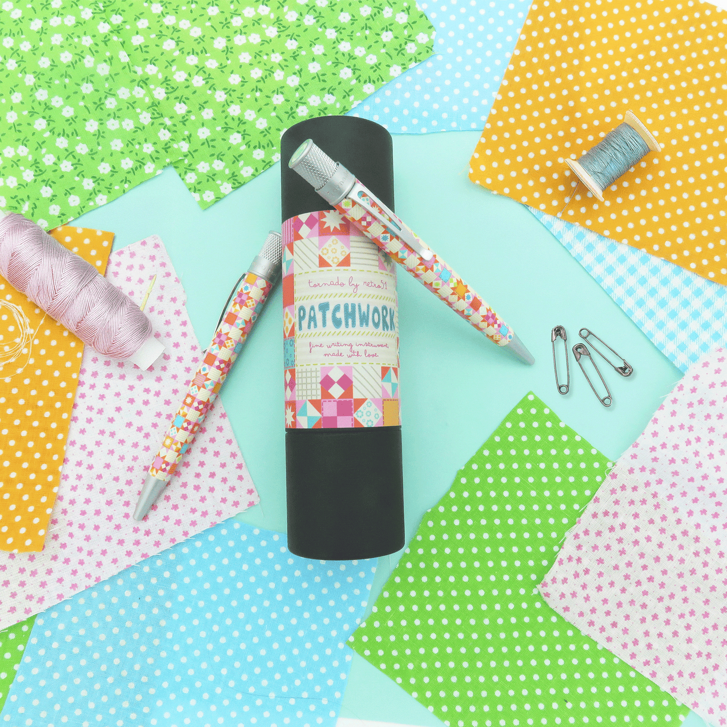 Retro 51 Tornado Rollerball - Patchwork (Vintage Metalsmith)