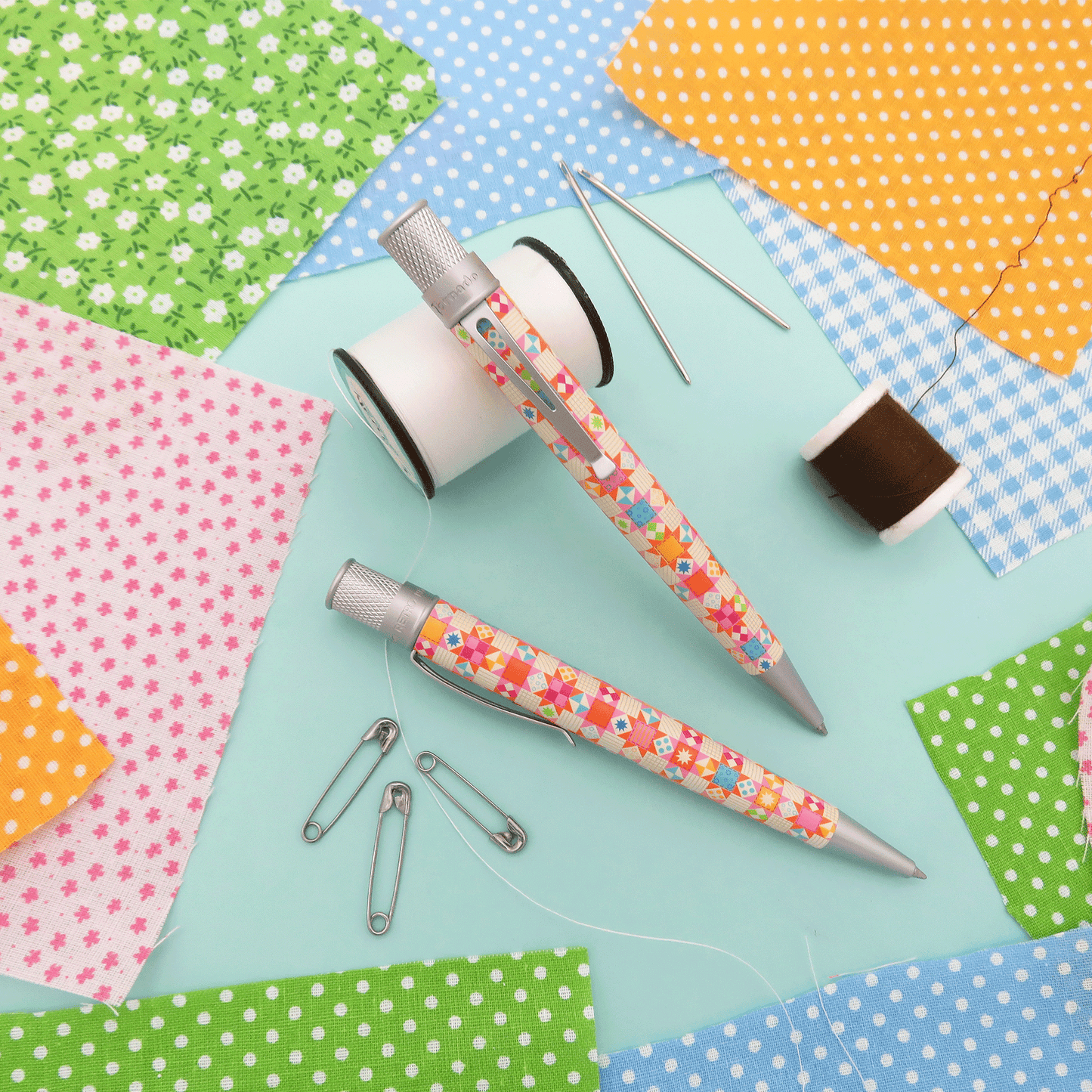 Retro 51 Tornado Rollerball - Patchwork (Vintage Metalsmith)