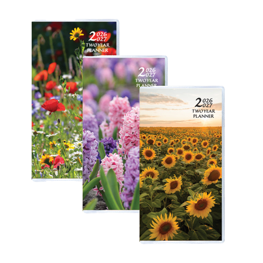 Payne 2026-2027 Floral Two Year Planner