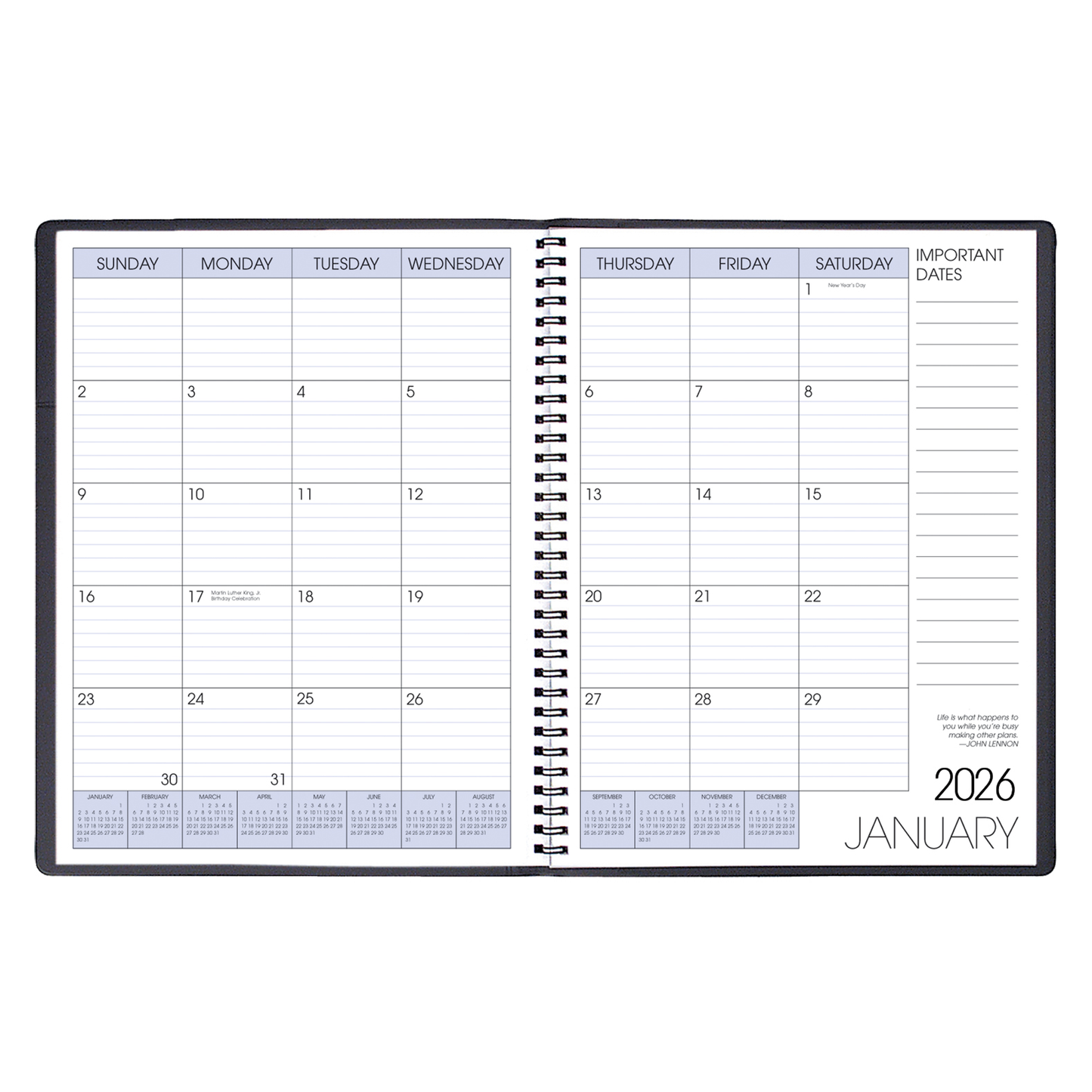 Payne 2026-2027 Skivertex Two Year Planner (8.5 x 11)