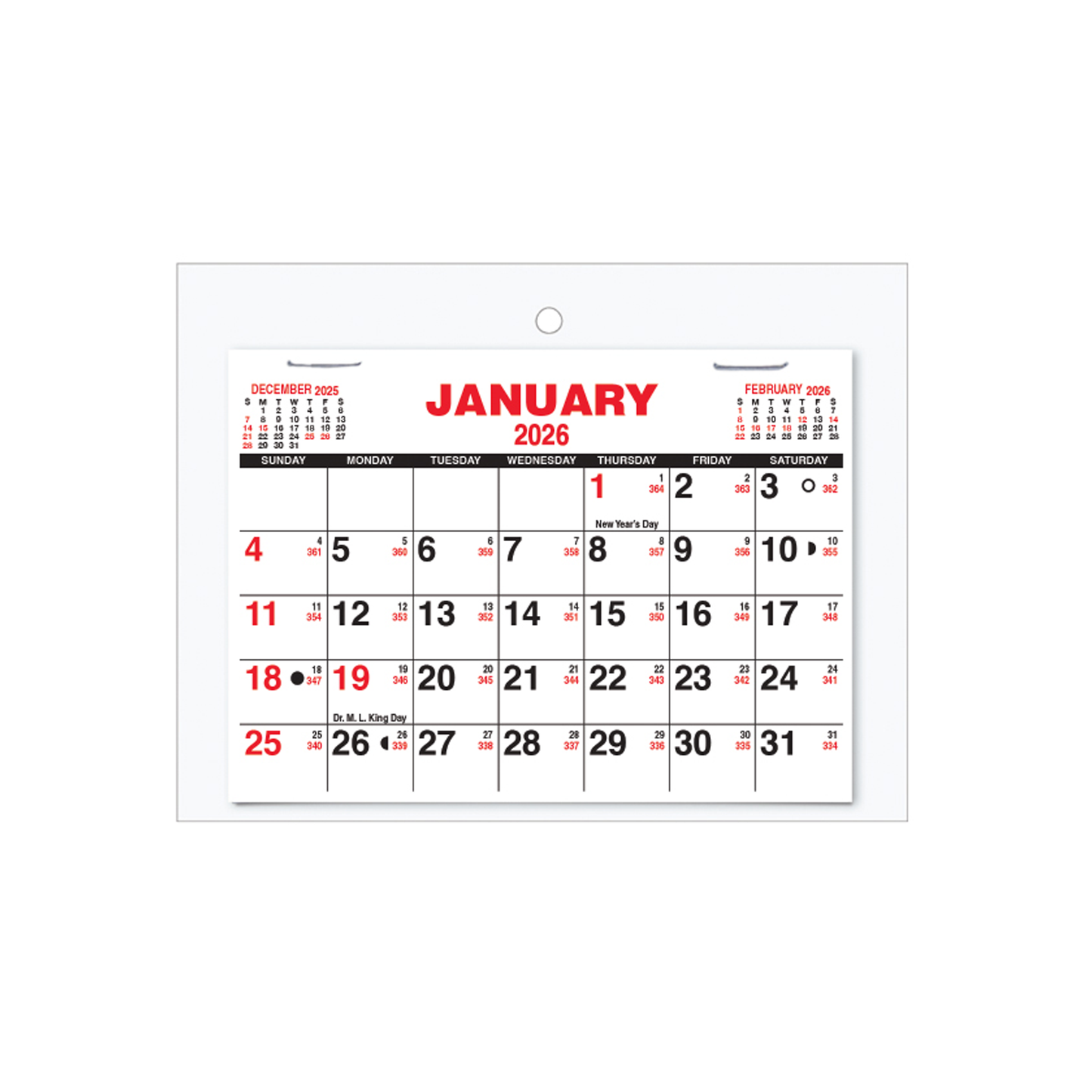 Payne 2026 #102 Easel-Back Calendar (5 x 4)
