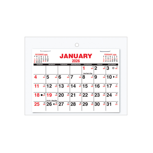 Payne 2026 #102 Easel-Back Calendar (5 x 4)