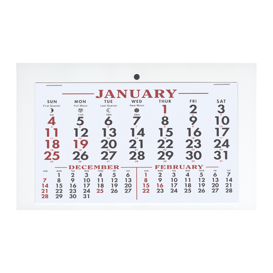 Payne 2026 #103 Easel-Back Calendar (7 x 5)
