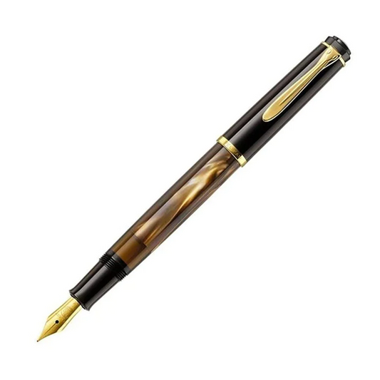 Pelikan Classic M200 Fountain Pen - Brown Marble