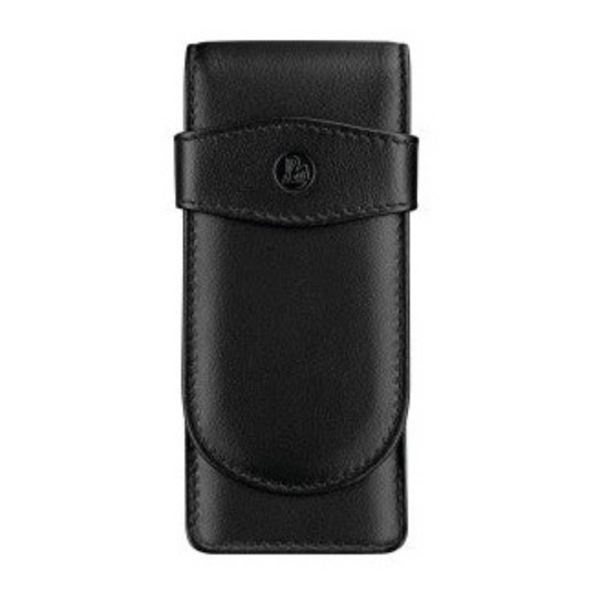 Pelikan 3-Pen Leather Case- Black