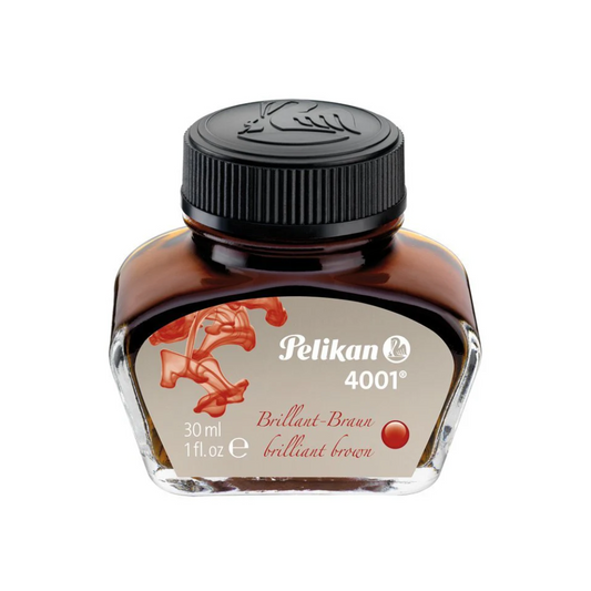 Pelikan 4001 Brilliant Brown Bottled Ink (30ml)