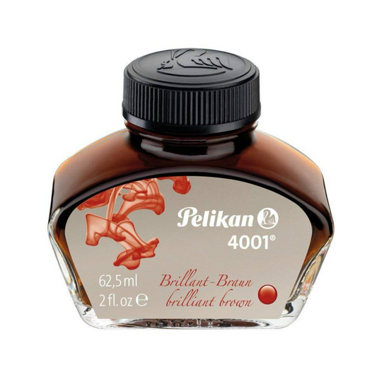 Pelikan 4001 Brilliant Brown Bottled Ink (65ml)