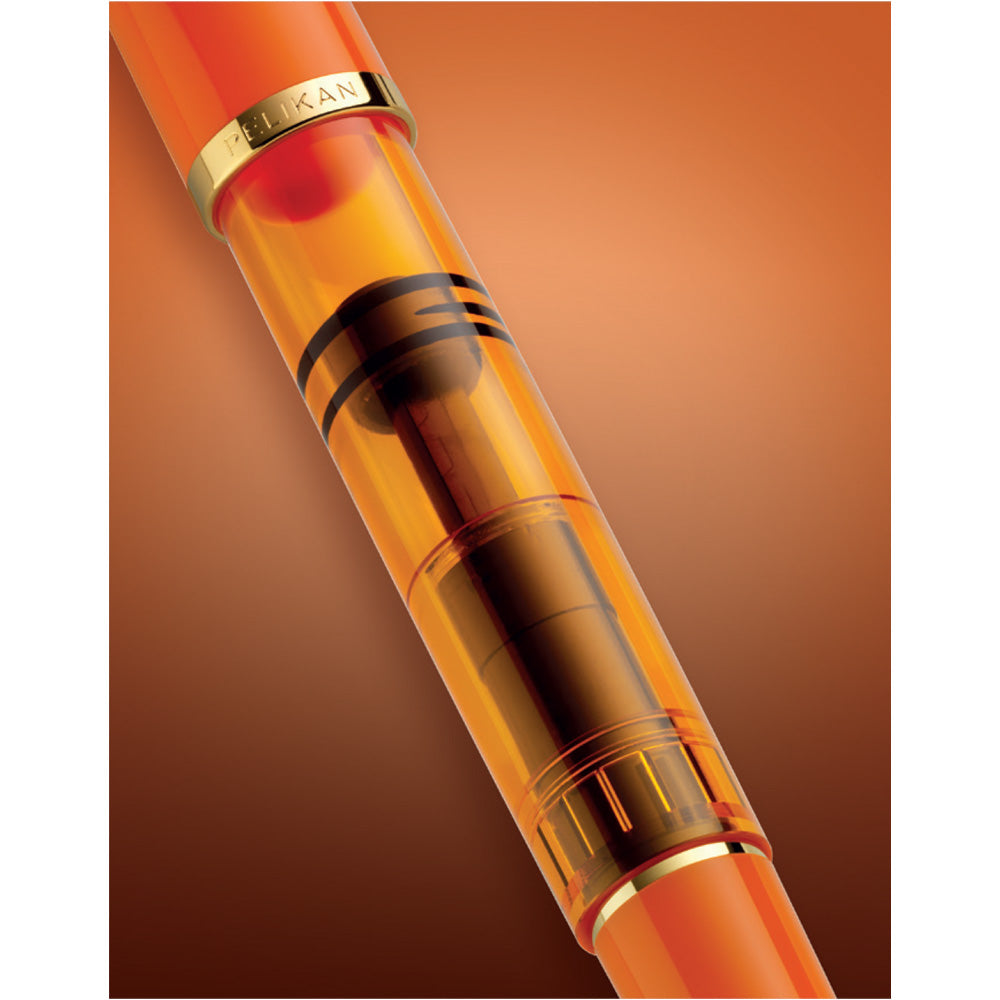 Pelikan Classic M200 Fountain Pen - Orange Delight (Special Edition)