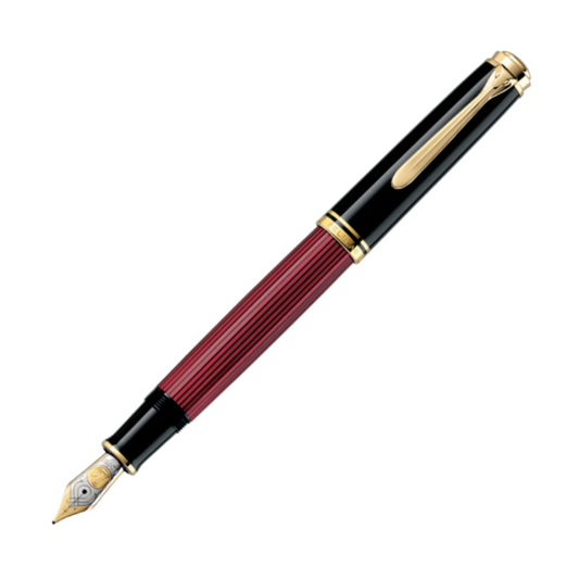 Pelikan Souverän M800 Fountain Pen - Black/Red