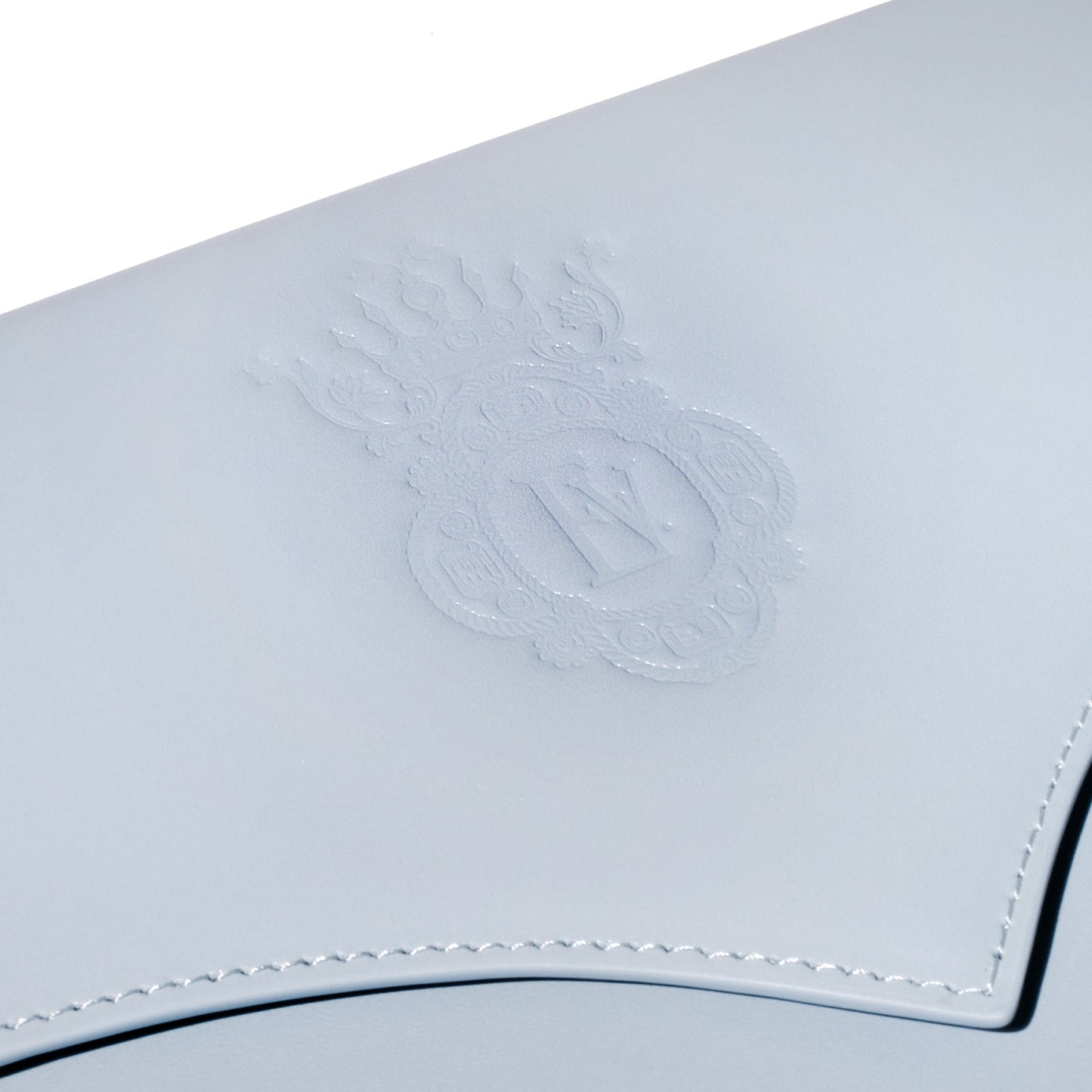 Ferris Wheel Press Leather Stationery Collection The Pendant Folio A5 - Light Blue