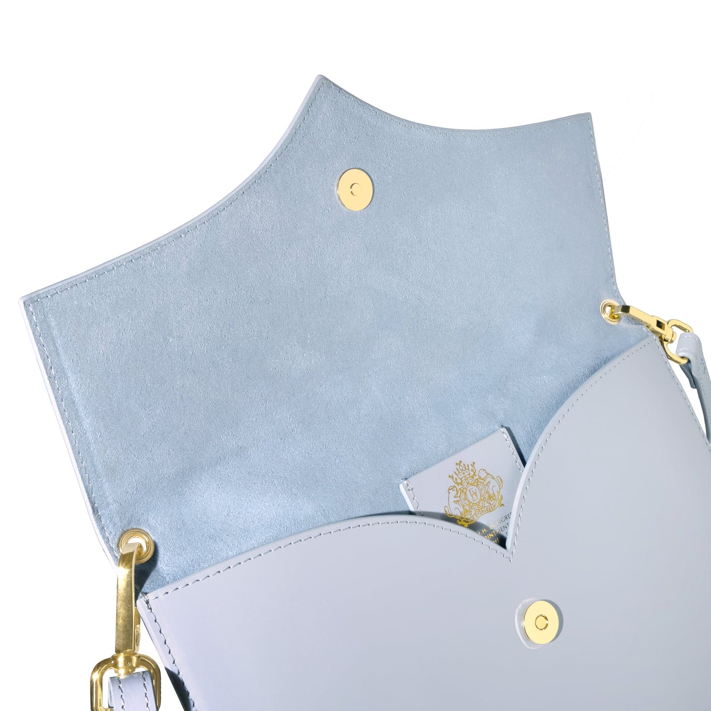 Ferris Wheel Press Leather Stationery Collection The Pendant Folio A5 - Light Blue