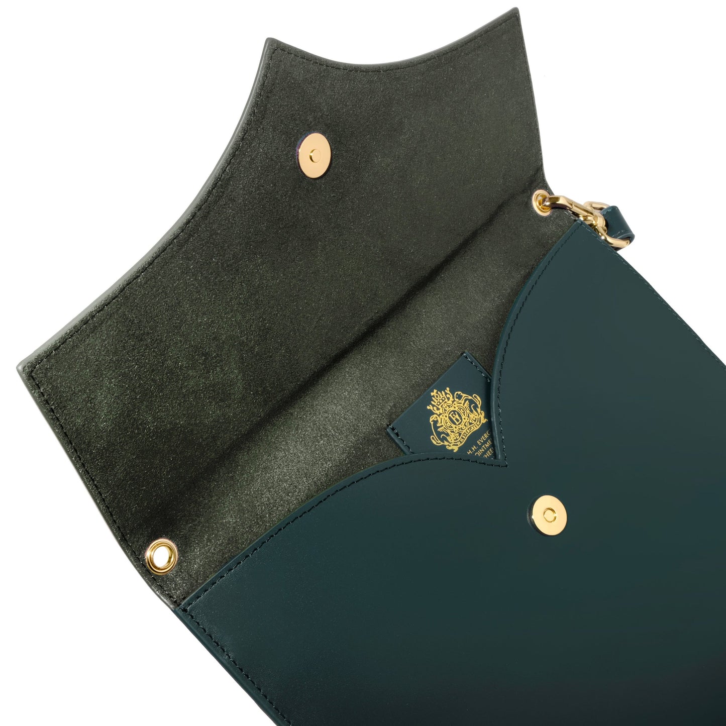 Ferris Wheel Press Leather Stationery Collection The Pendant Folio A5 - Deep Teal