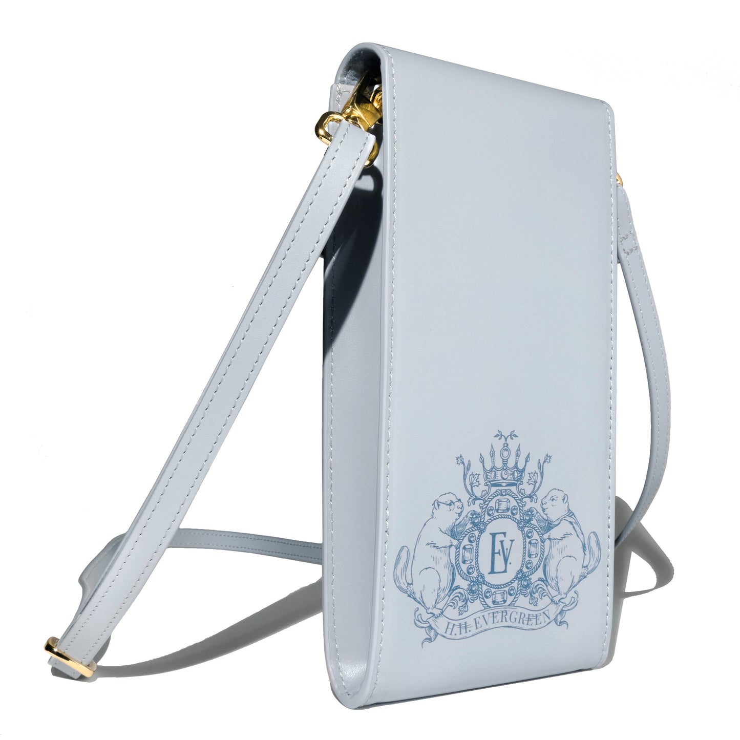 Ferris Wheel Press Leather Stationery Collection The Pendant Purse - Light Blue