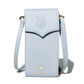 Ferris Wheel Press Leather Stationery Collection The Pendant Purse - Light Blue
