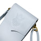 Ferris Wheel Press Leather Stationery Collection The Pendant Purse - Light Blue