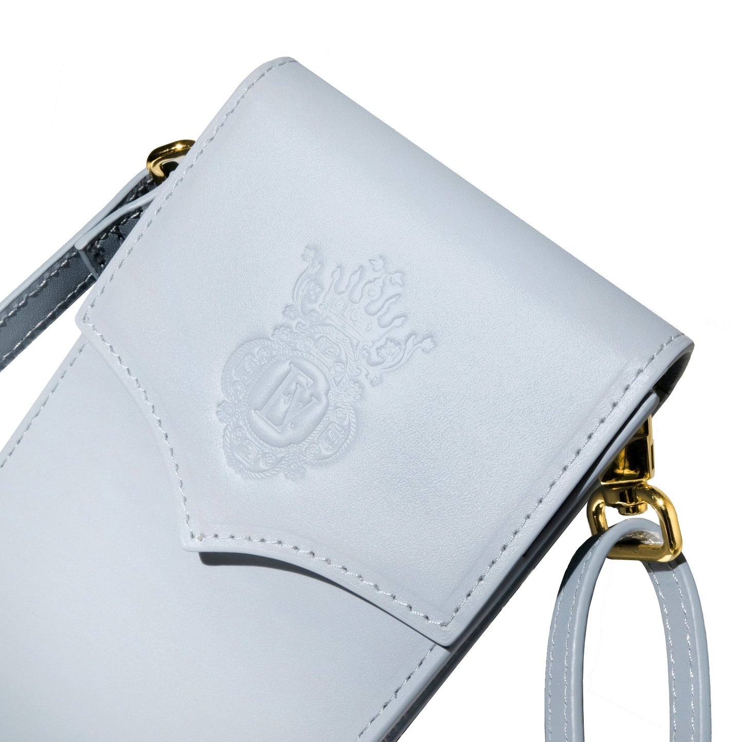Ferris Wheel Press Leather Stationery Collection The Pendant Purse - Light Blue