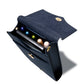 Ferris Wheel Press Leather Stationery Collection The Pendant Purse - Navy