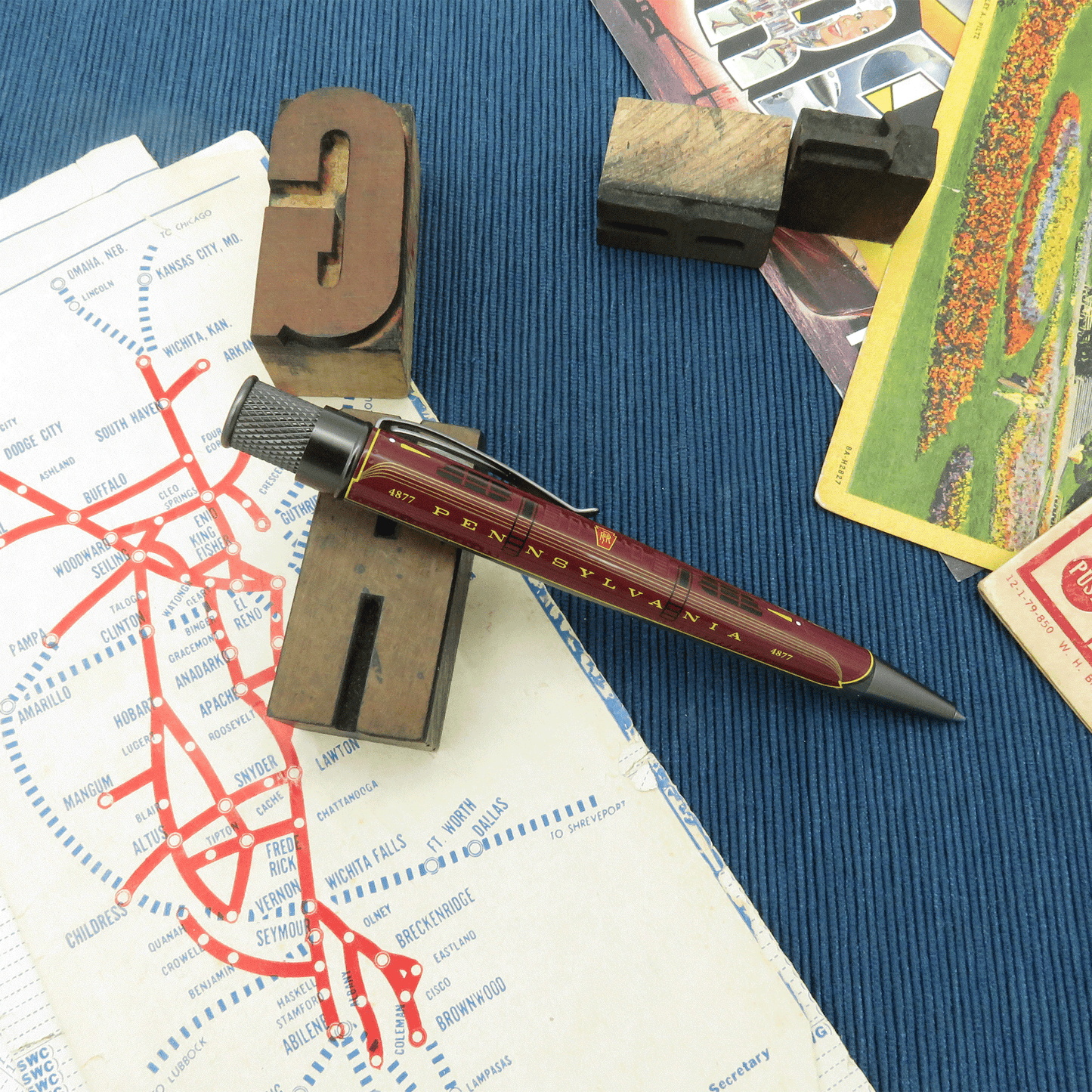 Retro 51 Tornado Rollerball - Lionel Trains - Pennsylvania