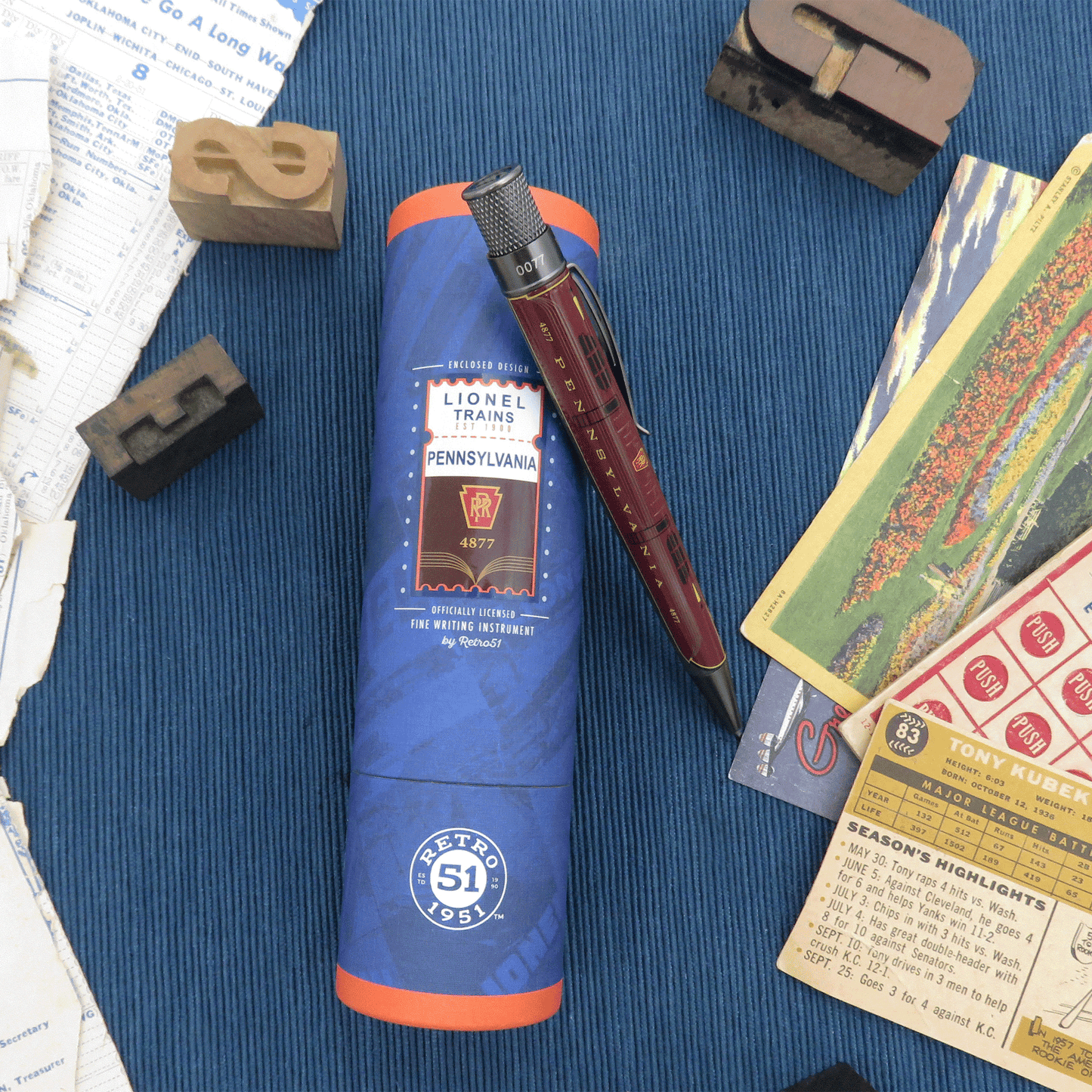 Retro 51 Tornado Rollerball - Lionel Trains - Pennsylvania