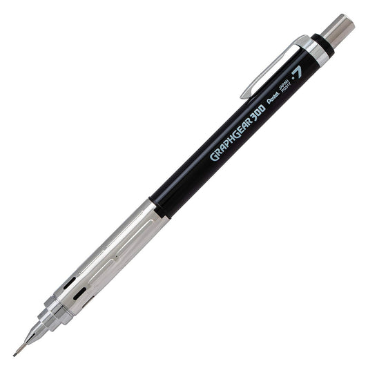 Pentel GraphGear 300 Premium Mechanical Pencil Black .7mm