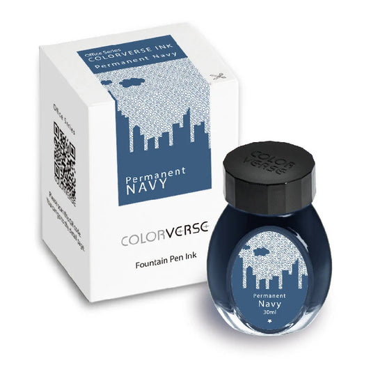 Colorverse Office Series Permanent Navy (30ml) Bottled Ink