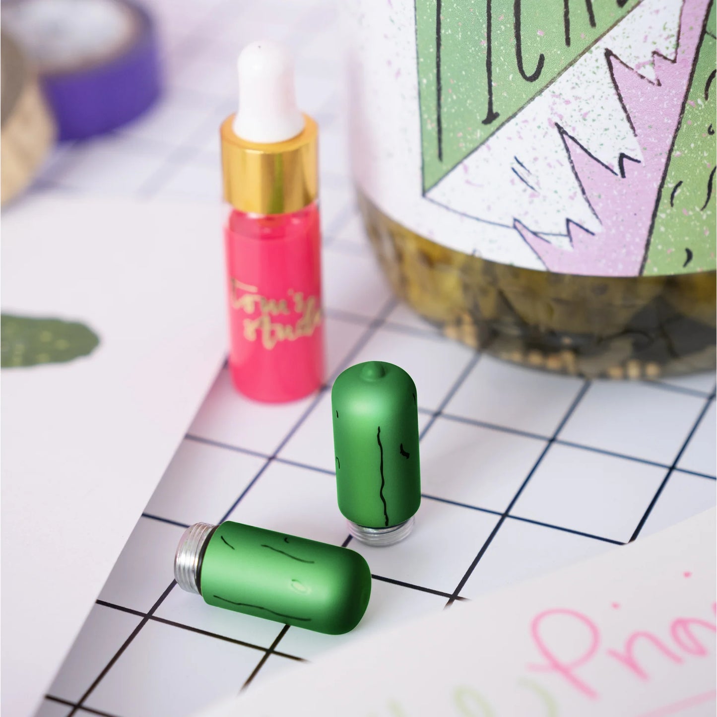Tom's Studio Ori Refillable Marker Pen - Pickle Pen (Special Edition)