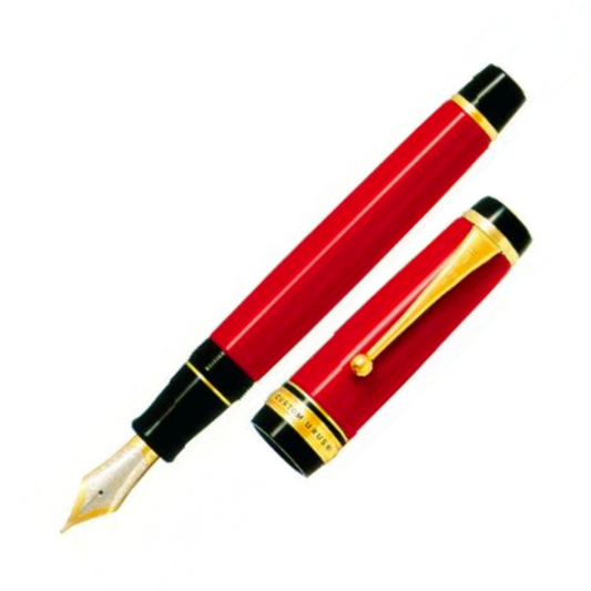 Pilot Custom Urushi Fountain Pen - Vermillion Red
