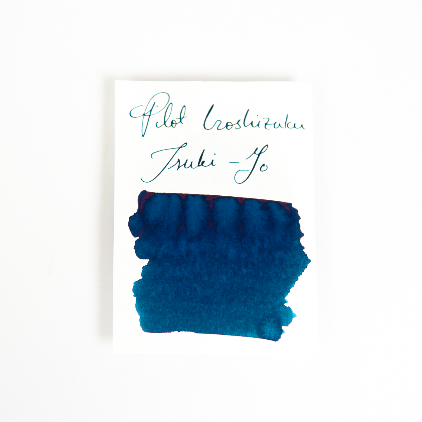 Inchiostro Pilot Iroshizuku Tsuki-Yo - Blu Scuro, 50 Ml, Bottiglia Vetro - Foto 10