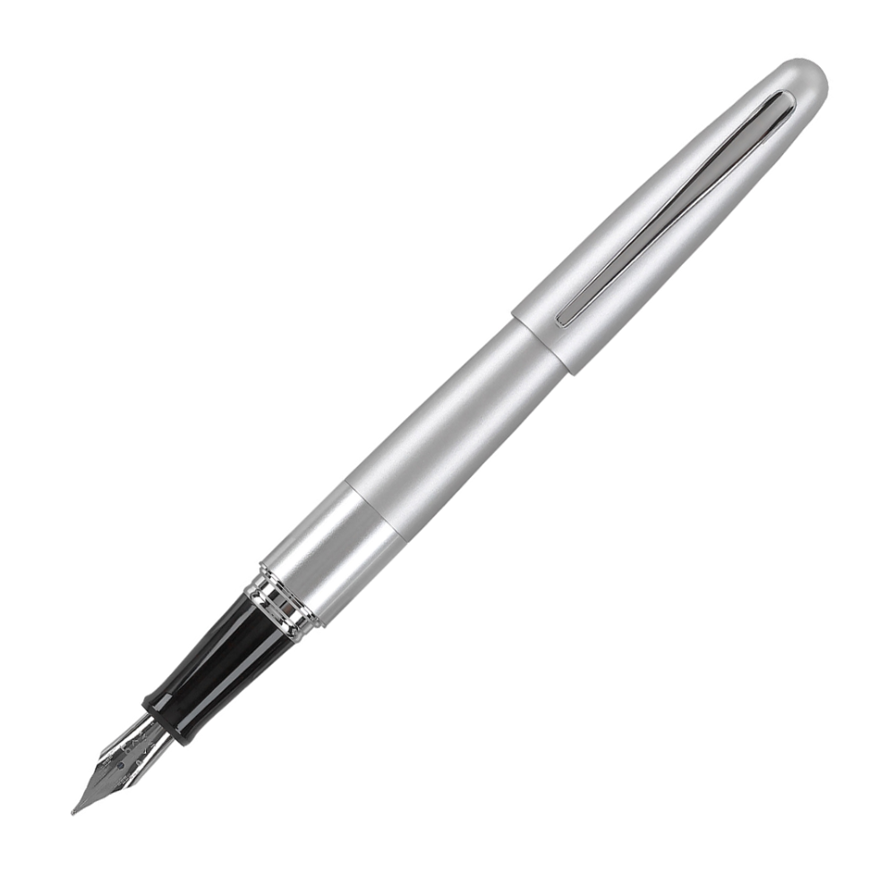 Pilot Metropolitan Fountain Pen - Silver Plain