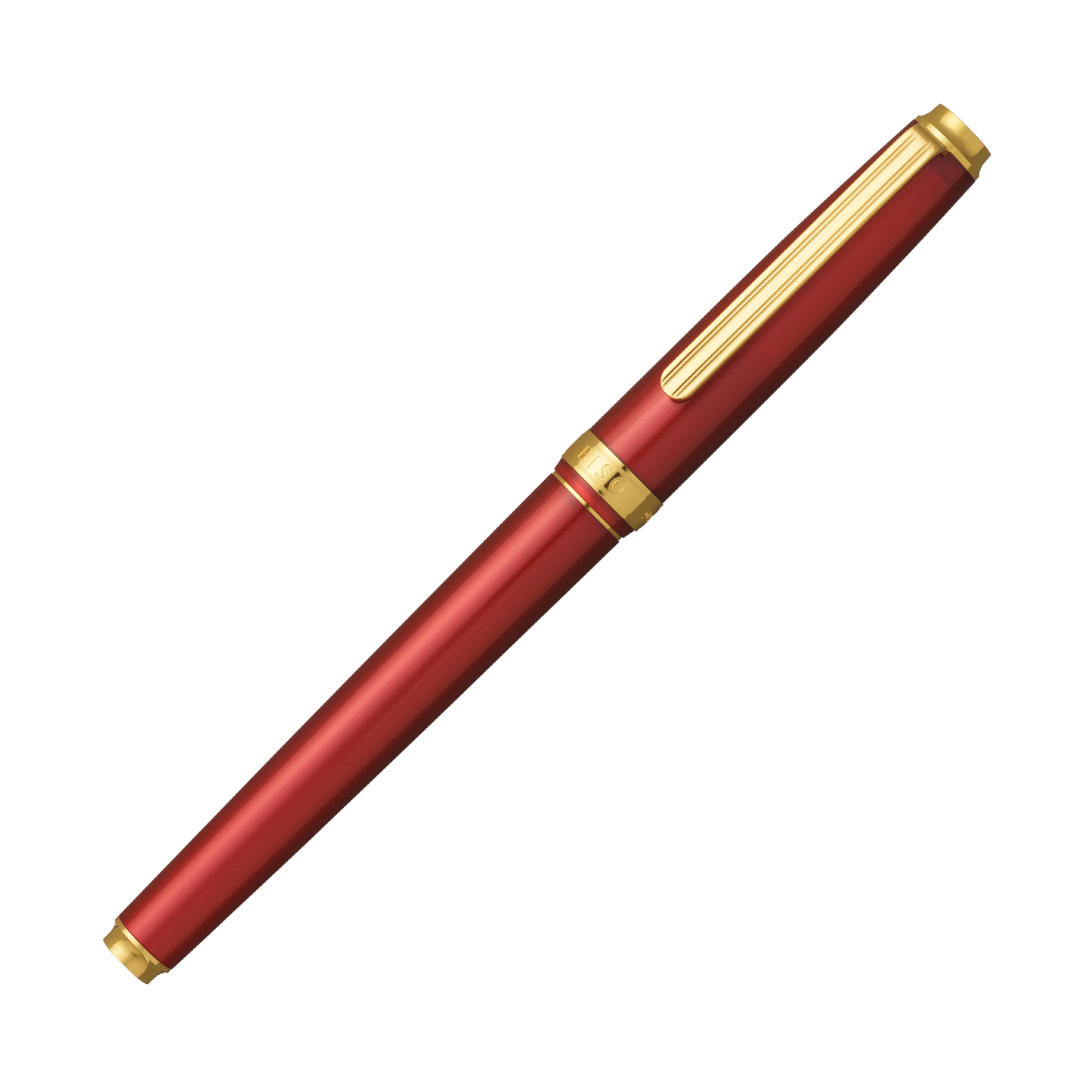 Platinum Biso Fountain Pen - Flame Red (Limited Edition)