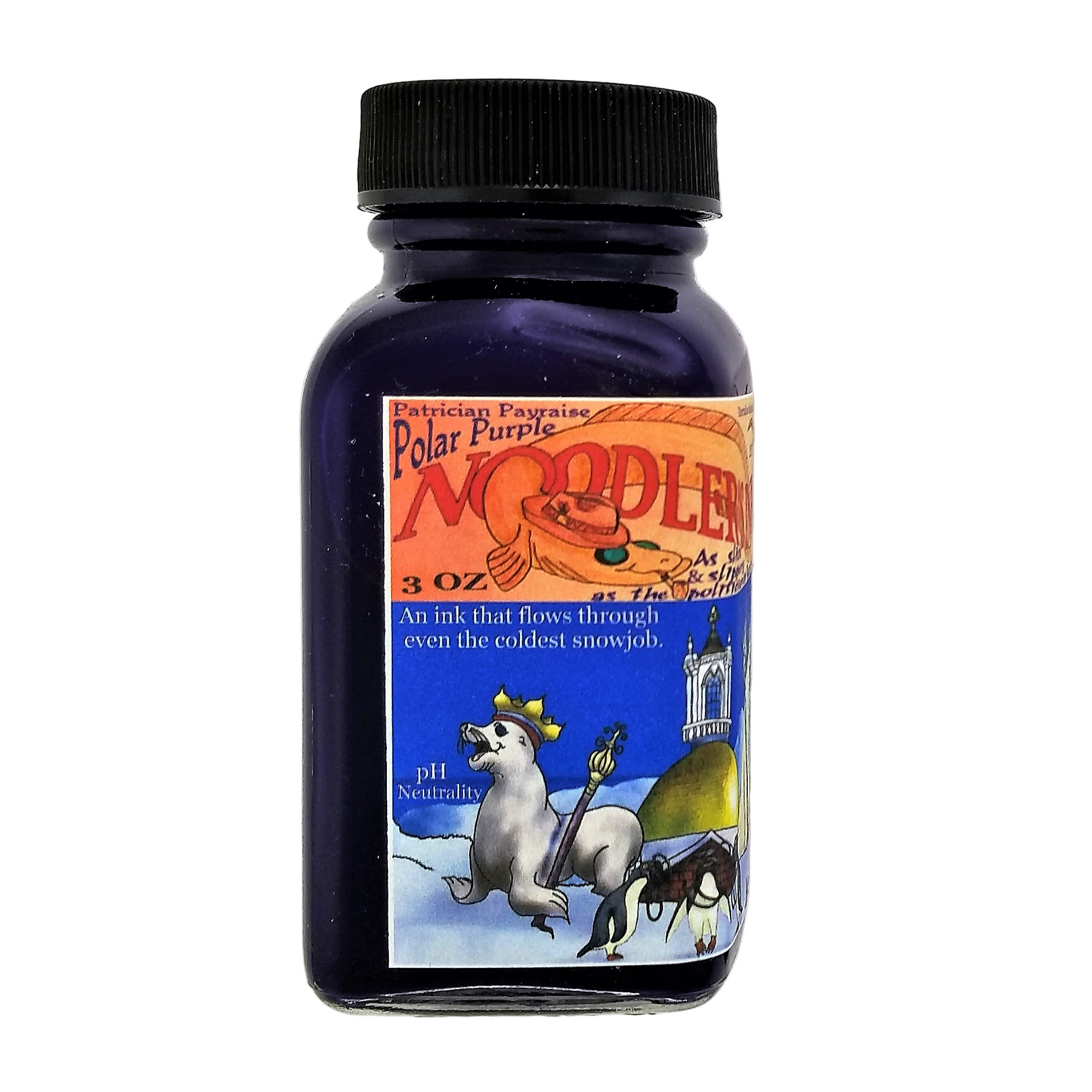 Noodler's Polar Purple Bottled Ink - 3oz