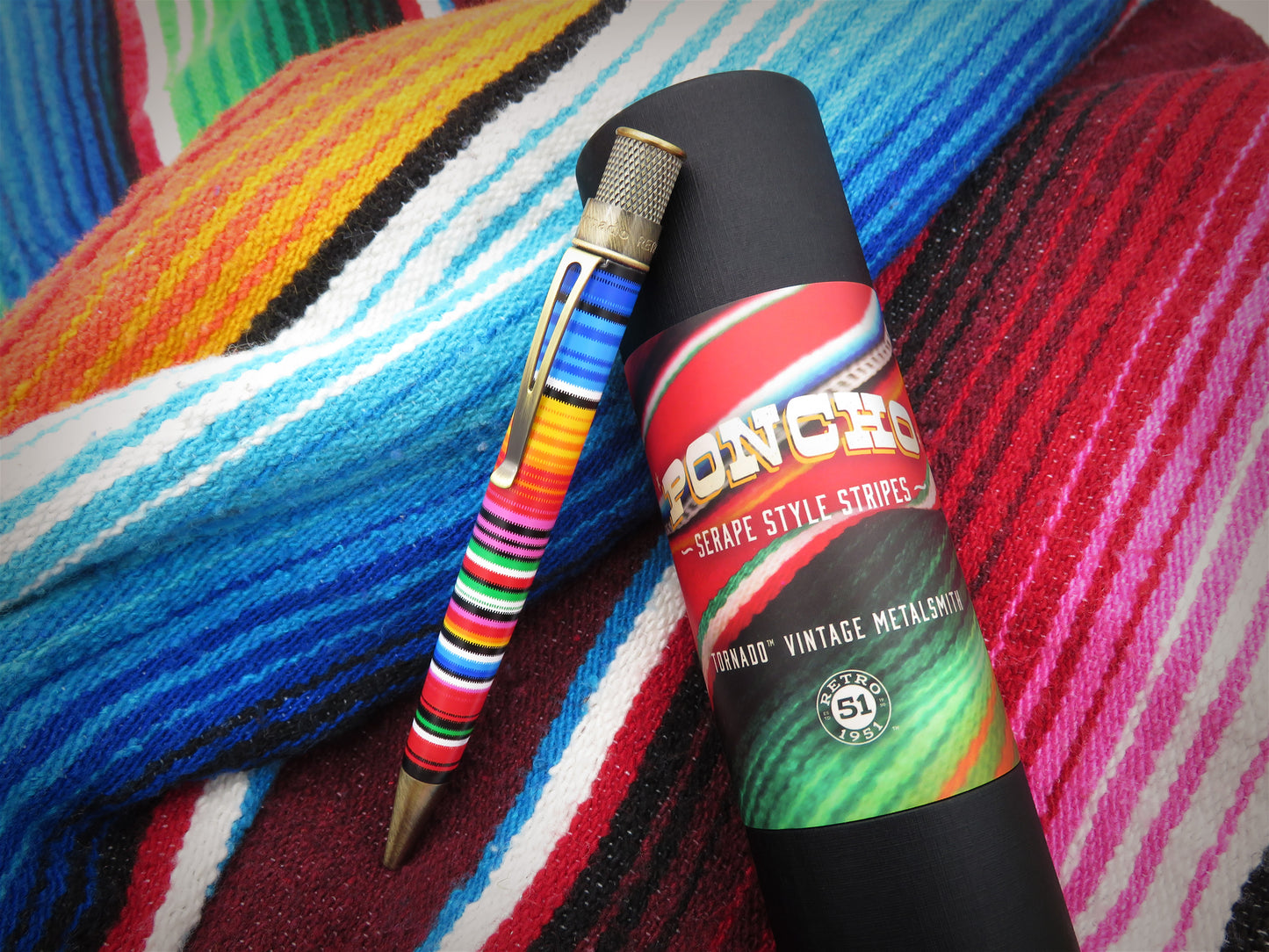 Retro 51 Tornado Rollerball - Poncho (Vintage Metalsmith)
