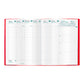 Quo Vadis 2025 President Vertical Weekly Planner - Texas Bamboo