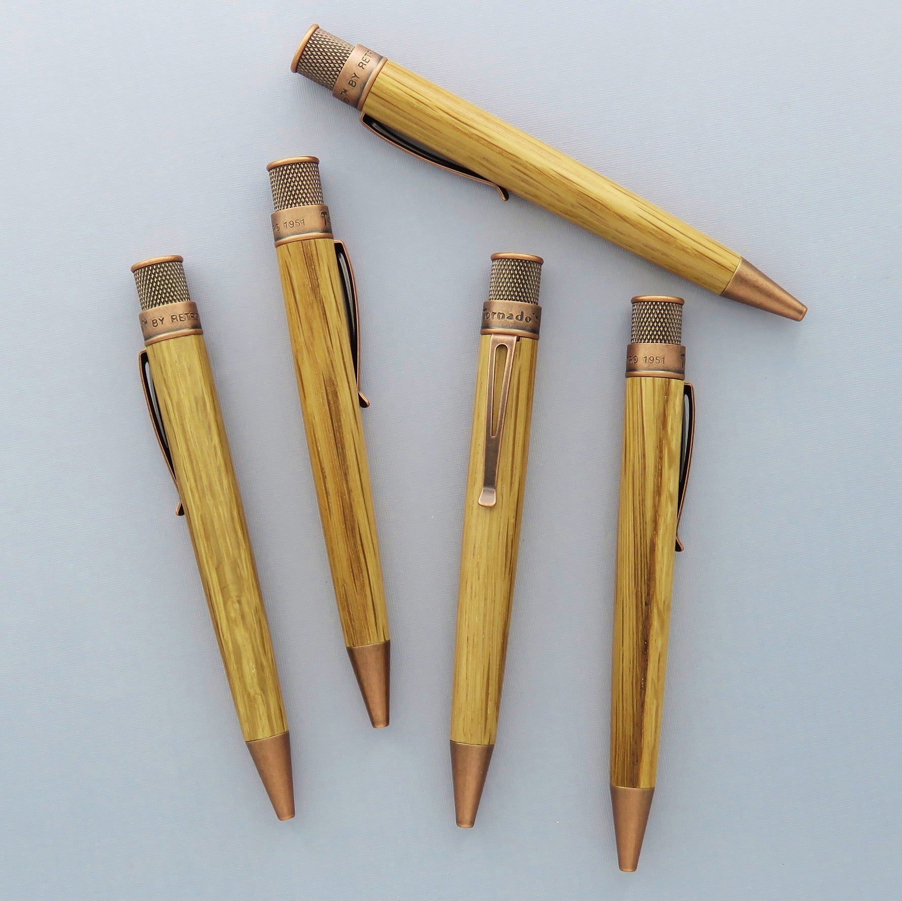 Retro 51 Tornado Rollerball - Bourbon Barrel (Woodworks