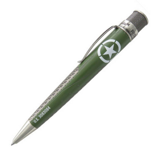 Retro 51 Collection Big Shot Rollerball - Sherman Tankl - Open Tube