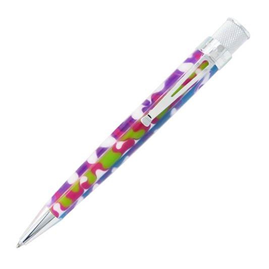 Retro 51 Collection Tornado Classic Rollerball - Psychedelic Twist (Freckles Exclusive)