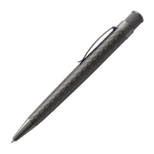 Retro 51 Collection Tornado Tread Rollerball Flint (Black Nickel)