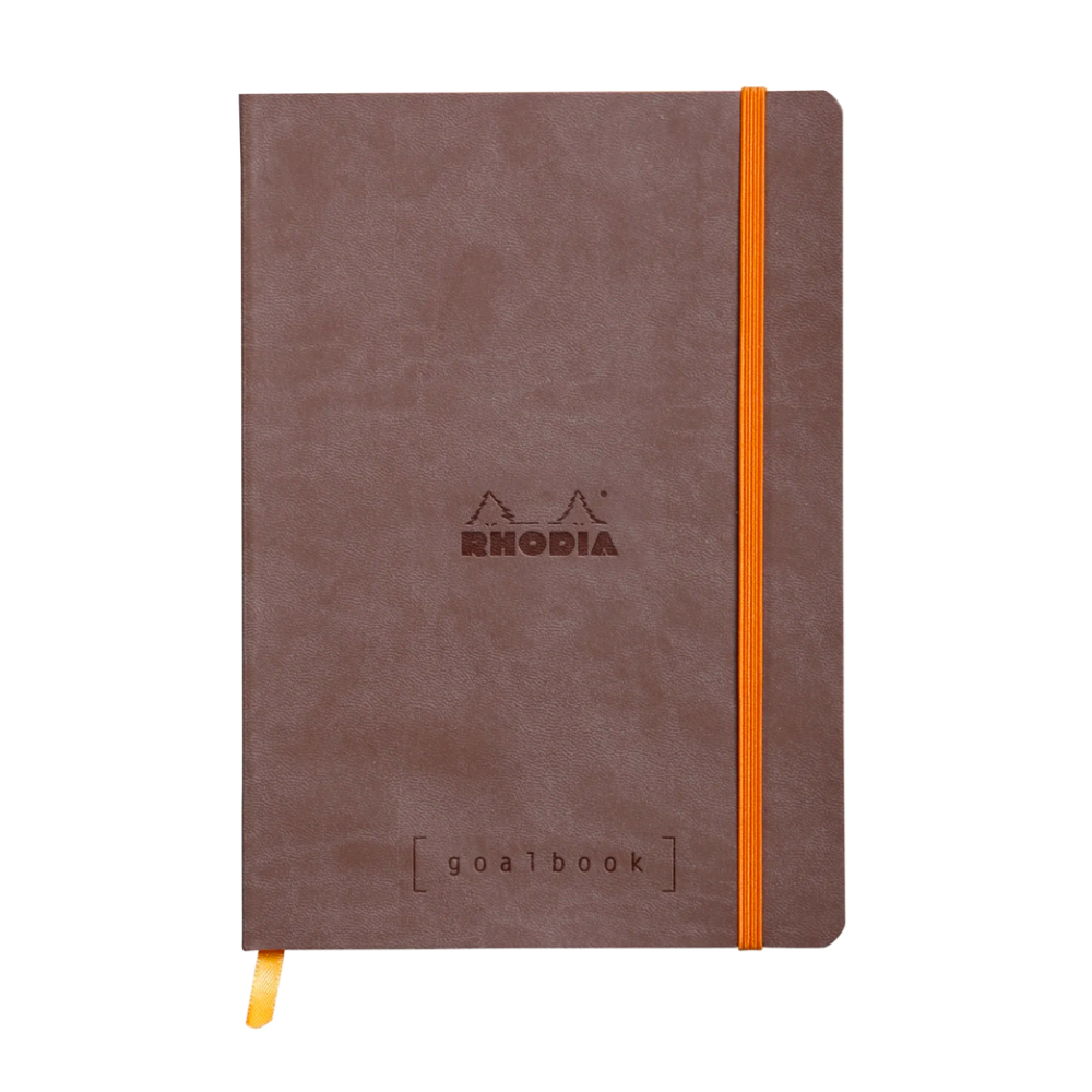 Rhodia Goalbook A5 Softcover - Chocolate (Dotted)