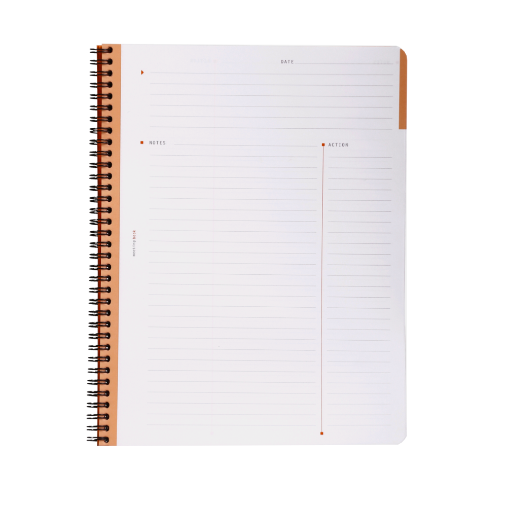 Rhodia Meeting Wirebound Book (A5) - Orange