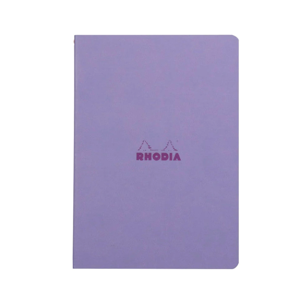 Rhodia A5 Dot Grid Sewn Spine Notebook - Iris – Dromgoole's Fine ...