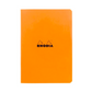 Rhodia Side Staplebound A5 Lined Notebook - Orange