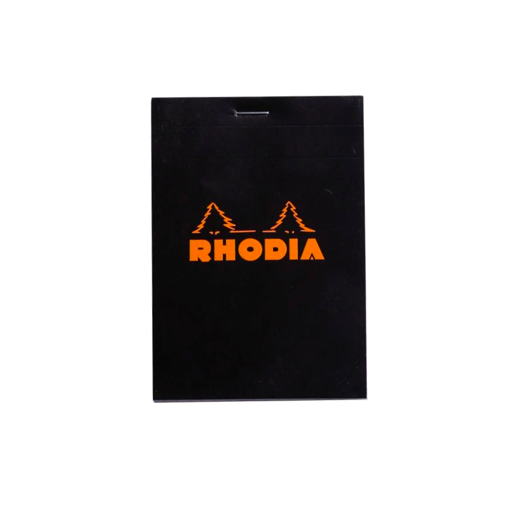 Rhodia #11 Top Staplebound Graph A7 Notepad - Black – Dromgoole's Fine ...
