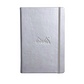 Rhodia Webnotebook (A6) Lined - Silver