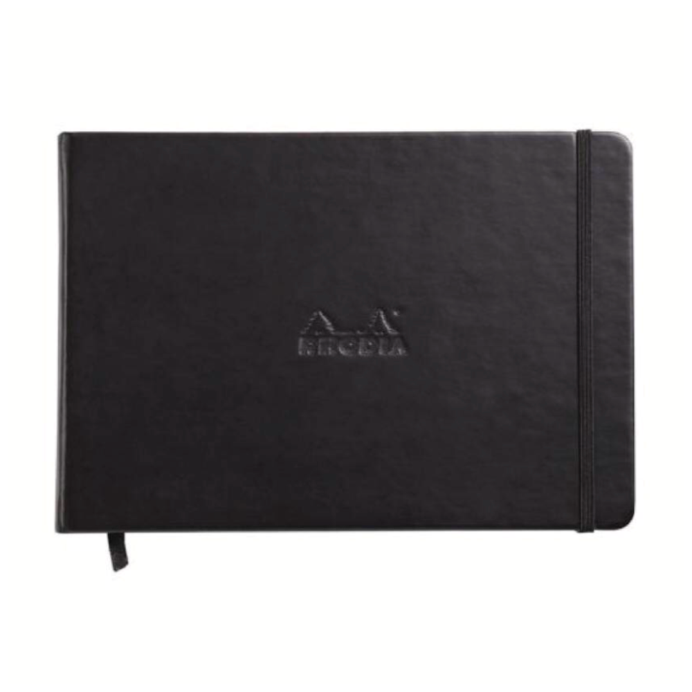 Rhodia Webnotebook Landscape (A5) Blank - Black