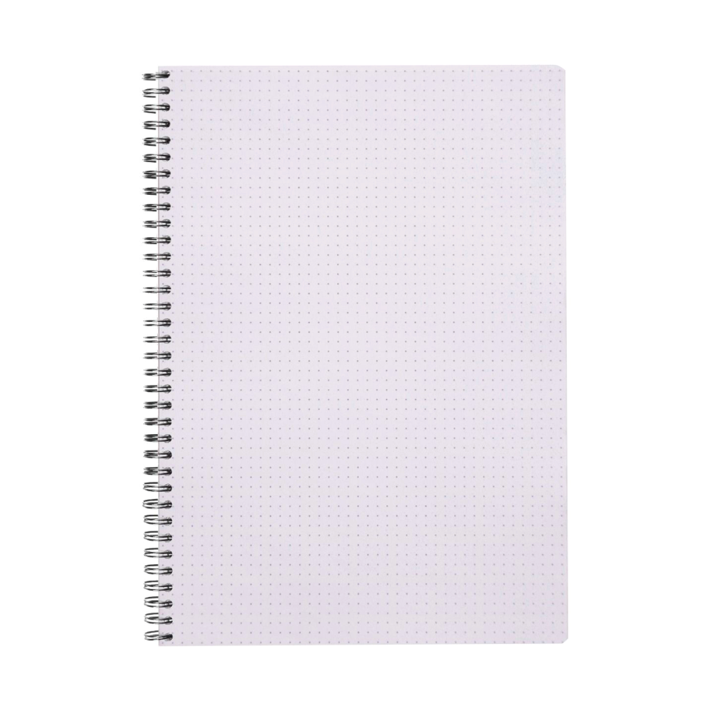 Rhodia Side Staplebound A5 Dot Grid Notebook - Black