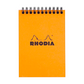 Rhodia #16 Top Wirebound Lined A5 Notepad - Orange