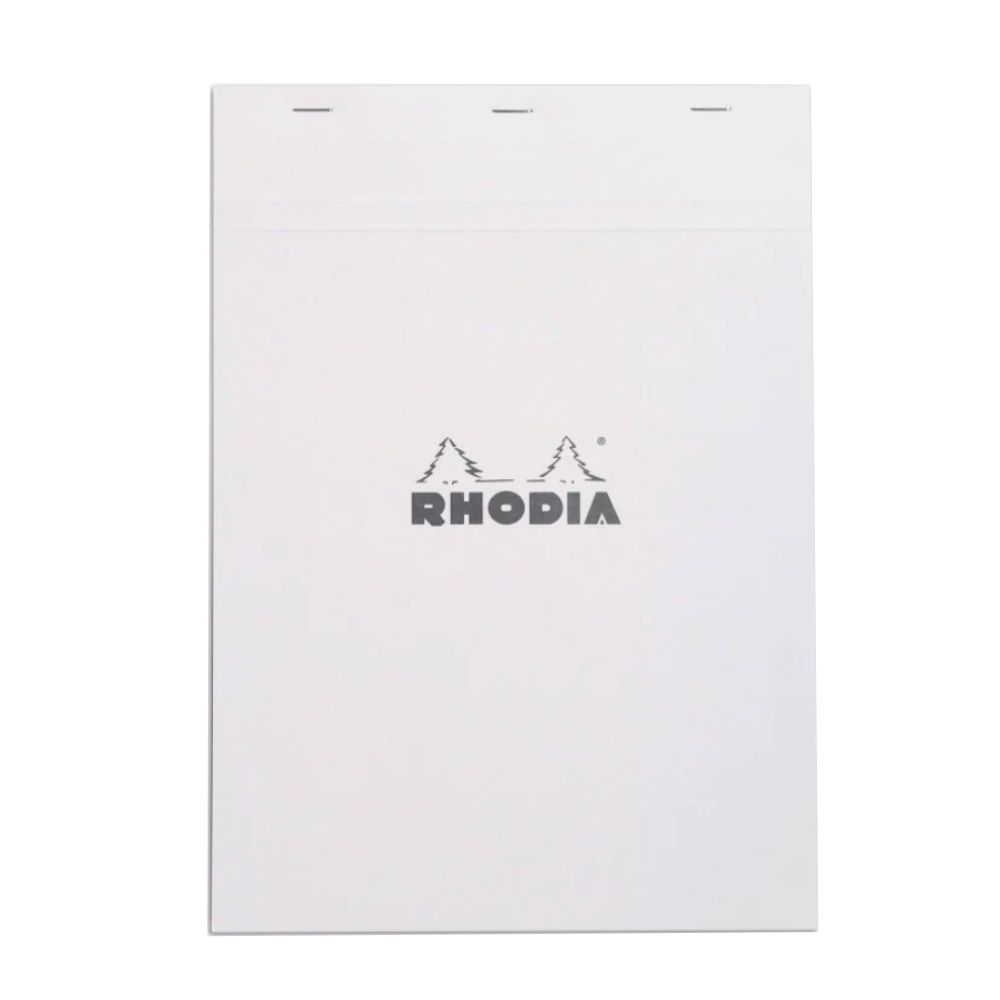 Rhodia Meeting Top Staplebound A4+ Pad - Ice White (Discontinued)
